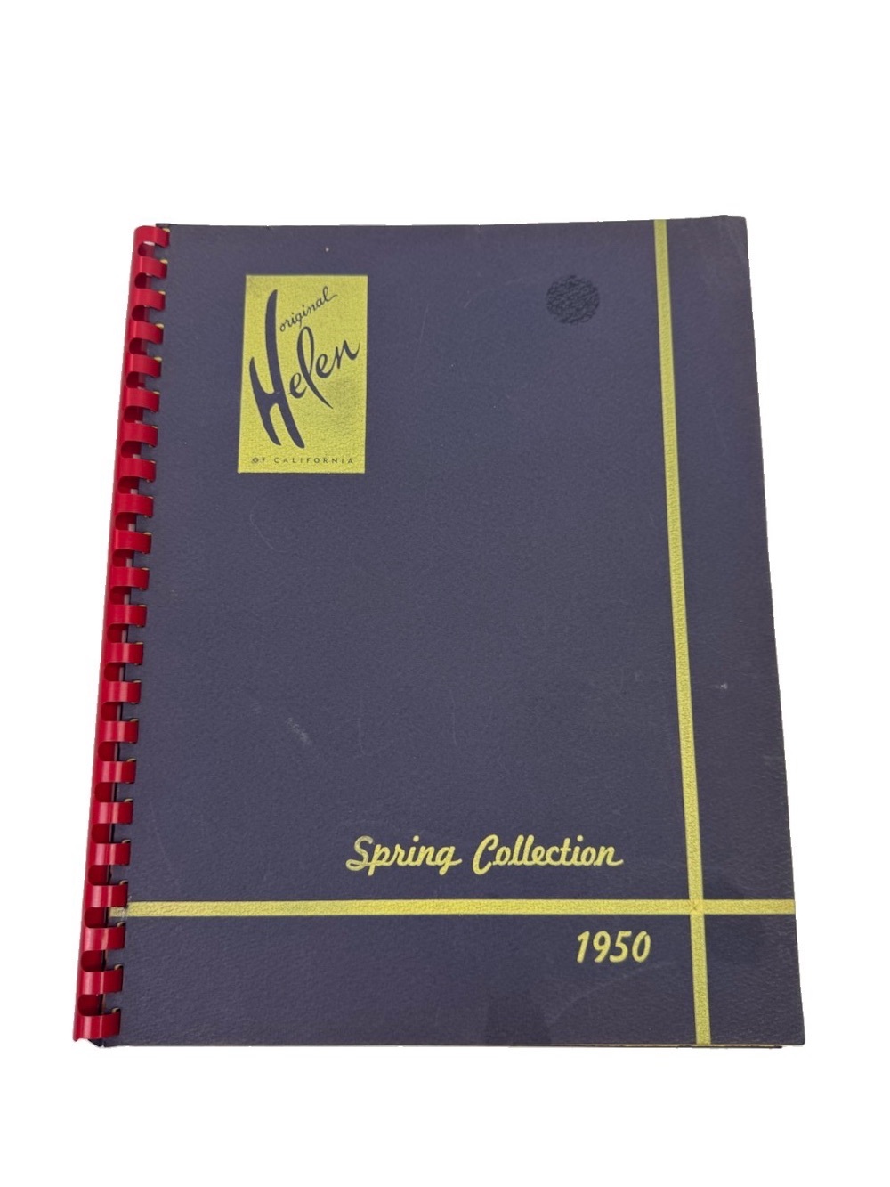 Original 1950 Helen Of California Fashion Design Lookbook Tarantella Collection